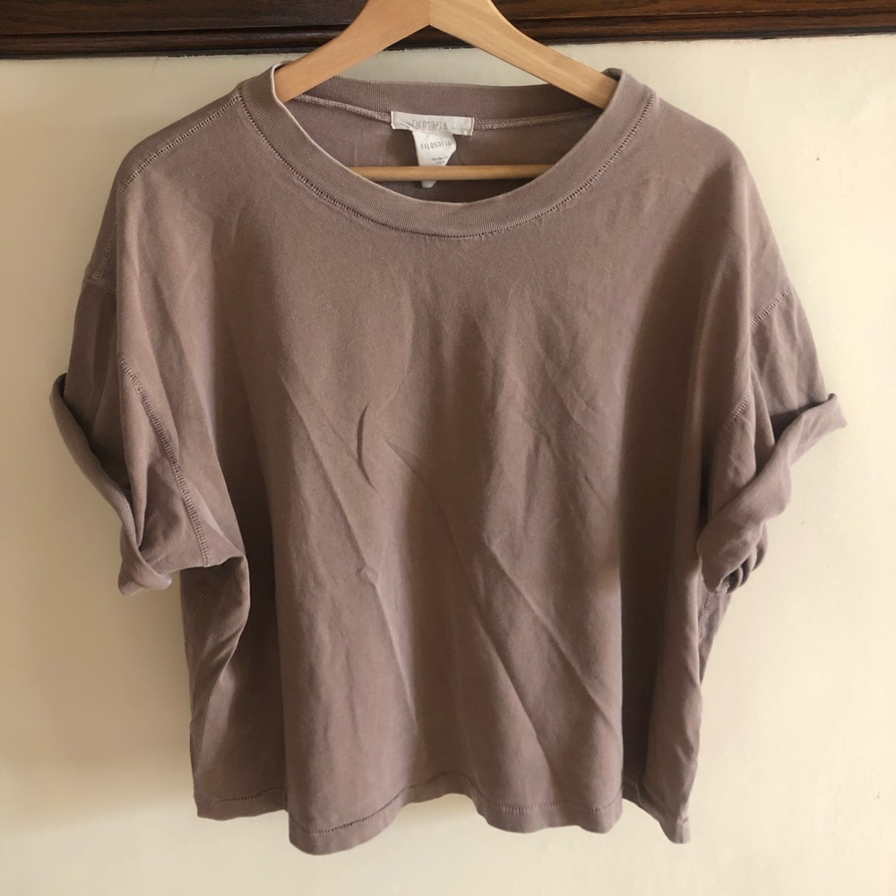 FILOSOFIA jade tee, sz M
